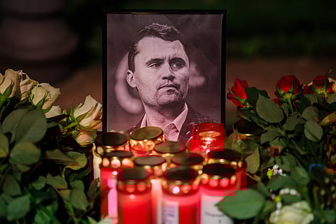 Vigília em Berlim por Charlie Kirk.