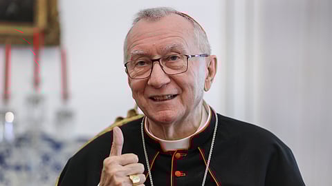Pietro Parolin em Lisboa.