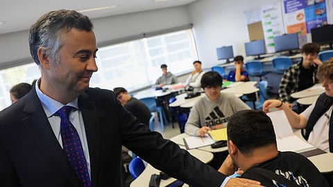 O ministro da Educação, Fernando Alexandre