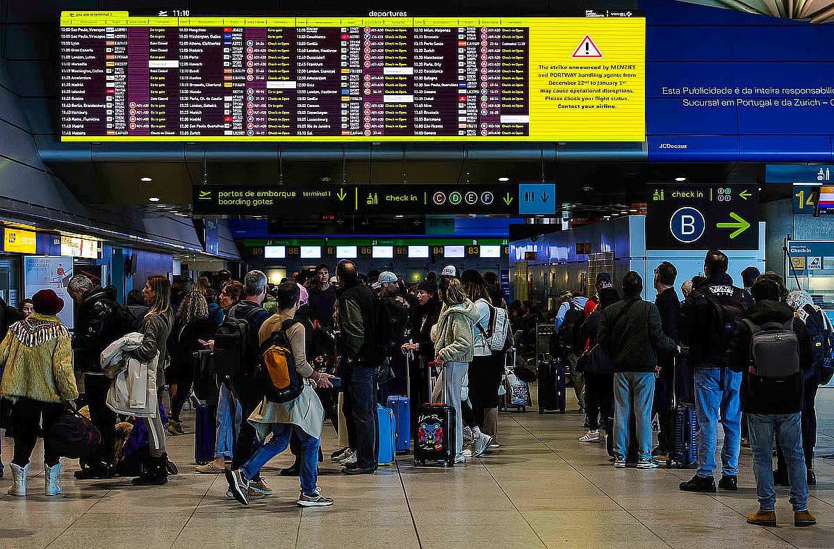 Mais de 11 milhões de passageiros controlados pela PSP no aeroporto de Lisboa em 2025