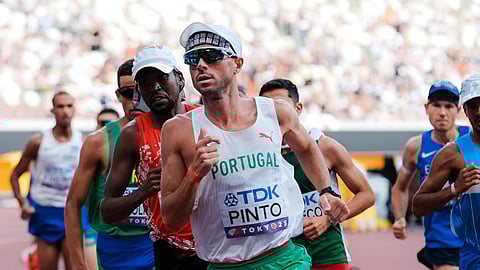 Rui Pinto termina maratona dos Mundiais de atletismo no 42.º lugar