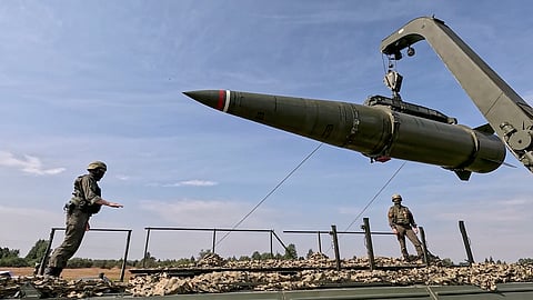 Imagem fornecida por Moscovo os exercícios militares conjuntos com Minsk.
