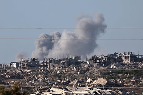Israel iniciou uma grande ofensiva terrestre na cidade de Gaza.