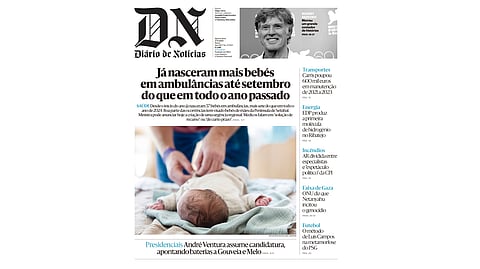 Leia aqui o DN desta quarta-feira, 17 de setembro