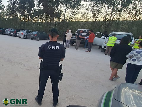 A operação de ficalização da GNR decorreu na manhã desta quarta-feira