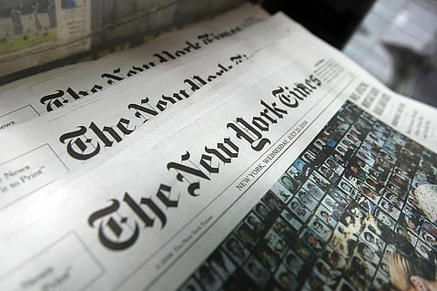 Juiz recusa processar New York Times por difamação como Trump queria