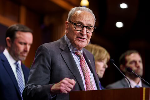 Chuck Schumer, líder democrata no Senado