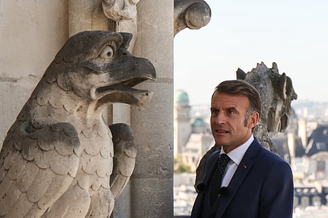 Emmanuel Macron, presidente francês 