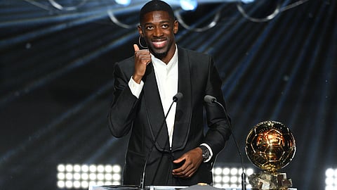 Dembelé e Bonmatí vencem Bola de Ouro. Vitinha no pódio, Nuno Mendes em 10.º e João Neves em 19.º