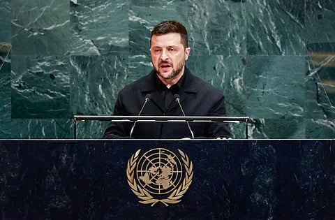 Palavras de Zelensky tiveram eco nas intervenções de outros líderes na Assembleia Geral da ONU, como os presidentes checo e letão.