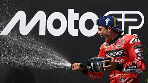 Marc Márquez pode festejar mais um título de campeão.