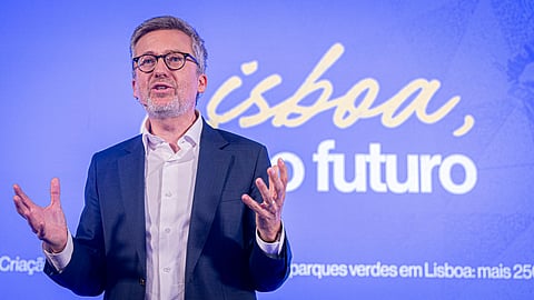 Carlos Moedas foi reeleito em Lisboa com o apoio de PSD, CDS e Iniciativa Liberal.
