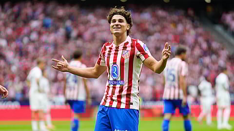 Julián Alvarez bisou na goleada ao Real Madrid.