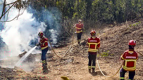Fogo em Arganil entra em fase de resolução
