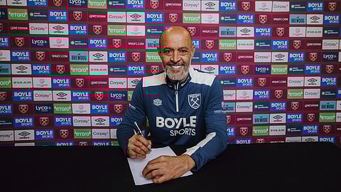 Nuno Espírito Santo assina contrato por três épocas como treinador do West Ham 