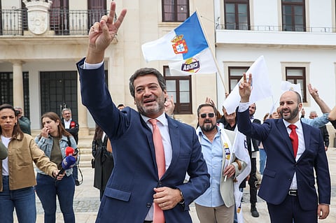 André Ventura em Ansião, Leiria.