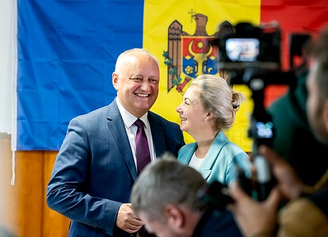 Igor Dodon, que foi presidente da Moldova entre 2016 e 2020 e defende aproximação à Rússia, diz que  "a interferência foi por parte do Ocidente" nestas eleições.