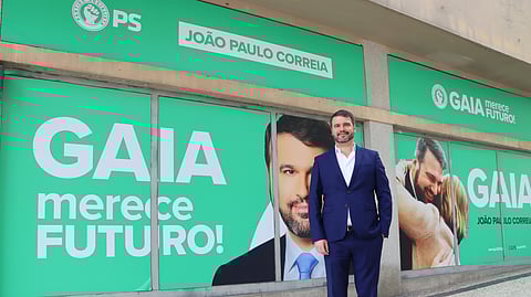 João Paulo Correia, candidato do PS à Câmara Municipal de Gaia