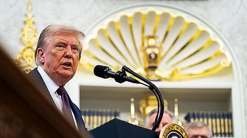 Donald Trump, presidente dos EUA.