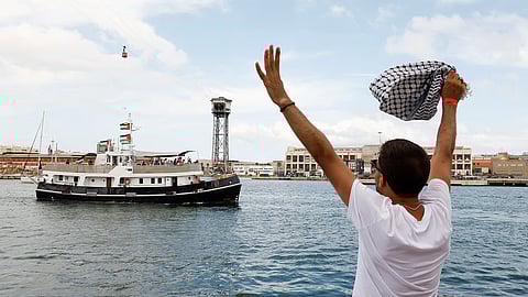 "Riscos muito sérios". Governo apela a portugueses na flotilha para que fiquem em águas internacionais