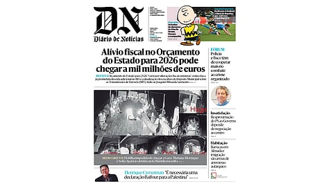 Leia aqui o DN desta quinta-feira, 2 de outubro