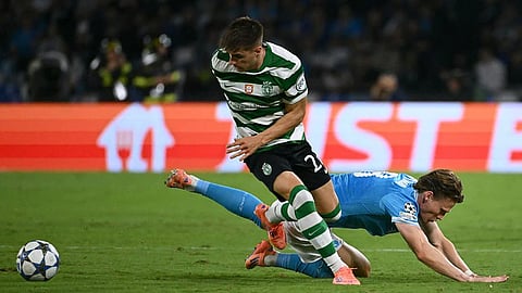 Liga dos Campeões. De Bruyne & Hojlund, a dupla que impediu o Sporting de pontuar em Nápoles