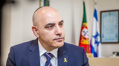 O embaixador de Israel em Portugal, Oren Rozenblat. 