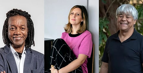 Tom Farias, Tati Bernardi e Kaká Werá. 