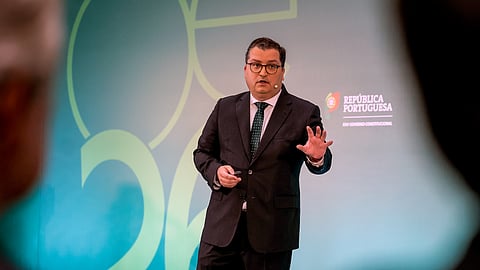 Joaquim Miranda Sarmento, ministro das Finanças. Lisboa, 9 de outubro de 2025.