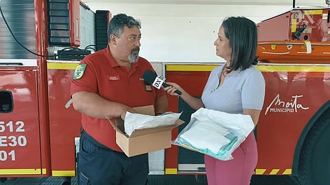 O DN Sai à Rua em entrevista ao comandante dos Bombeiros Voluntários da Moita.