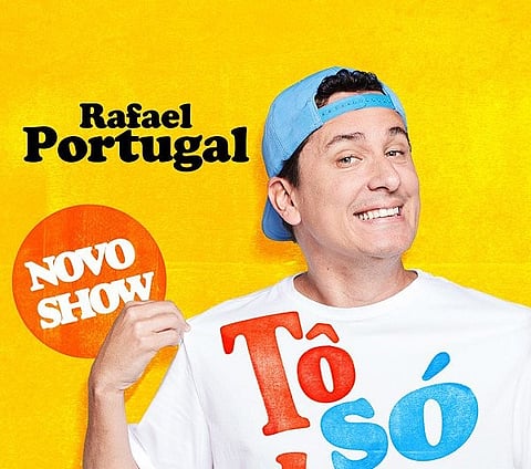 O humorista Rafael Portugal