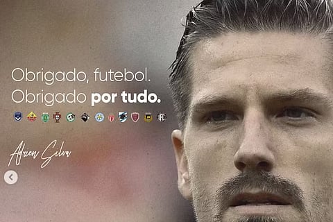 Campeão europeu Adrien Silva anuncia o final da carreira