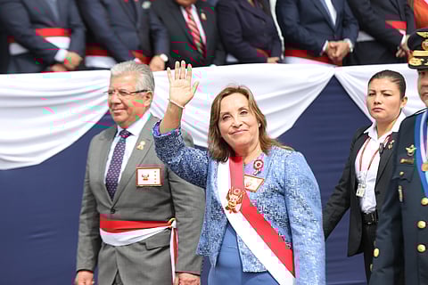 Dina Boluarte era presidente do Peru desde dezembro de 2022.