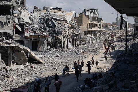 Primeira noite tranquila na Faixa de Gaza em meses após cessar fogo