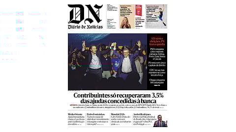 Leia aqui o DN desta segunda-feira, 13 de outubro