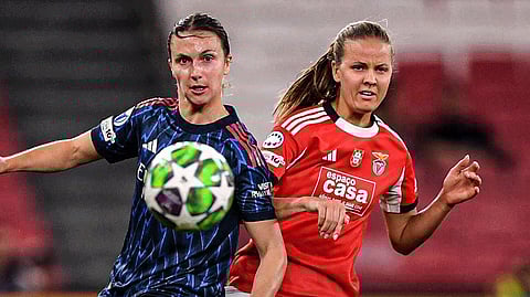 Benfica perde na receção ao campeão europeu Arsenal (0-2) na Champions feminina