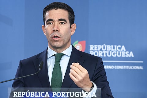 O ministro da Presidência, António Leitão Amaro