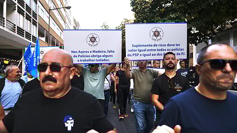 Polícias prometem novos protestos para as próximas semanas 