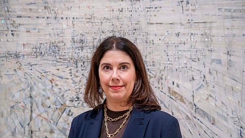 Flavia Frigeri, curadora da exposição 'Anatomia do Espaço', considera que há ainda muito por descobrir sobre a artista portuguesa.