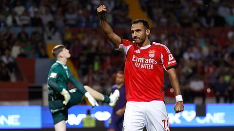 Pavlidis foi a estrela do Benfica em Chaves.