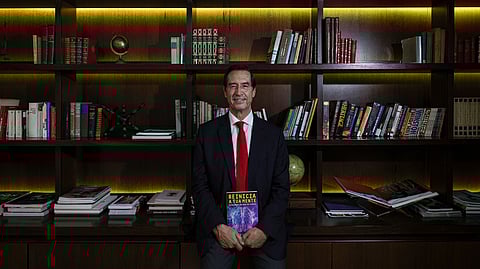 Dr. Mário Alonso Puig, em Lisboa, para o lançamento do seu livro Reinicia a Tua Mente.