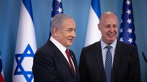 Benjamin Netanyahu e Tzachi Hanegbi