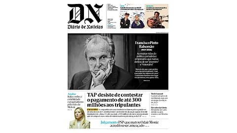 Leia aqui o DN desta quinta-feira, 23 de outubro