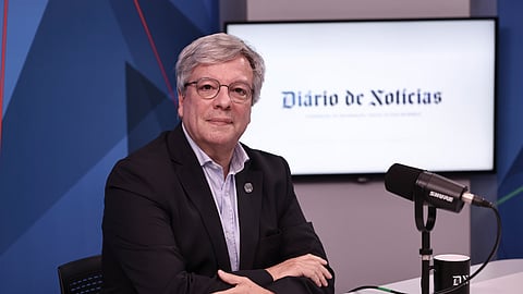 Manuel José Guerreiro, fotografado nos estúdios do DN