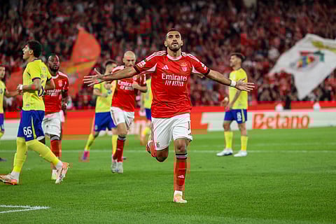Pavlidis bisou frente ao Arouca, na 9.º jornada da I Liga 2025/26.