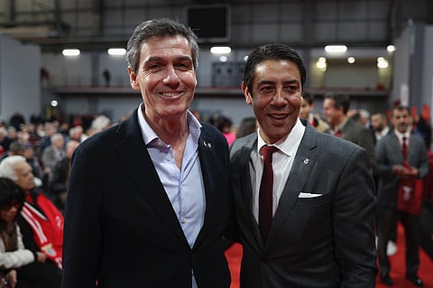 Noronha Lopes e Rui Costa, em 2023.