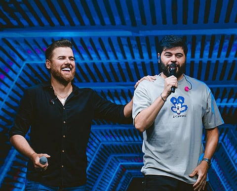 Shows serão na próxima sexta e próximo sábado.