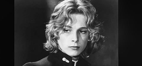 Björn Andrésen vestiu a pele de Tadzio, em Morte em Veneza, de 1971.