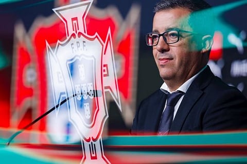 Luís Conceição, selecionador nacional de futsal feminino.