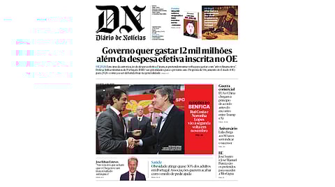 Leia aqui o DN desta segunda-feira, 27 de outubro